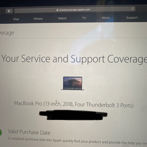 2018 Mac book pro (13 inch)